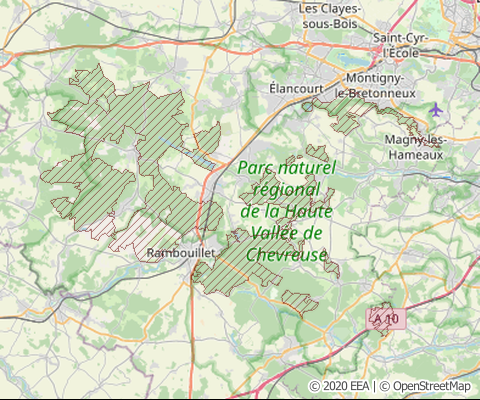 EUNIS -Site factsheet for Massif de Rambouillet et zones humides proches